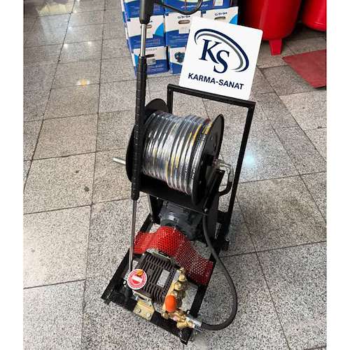 پمپ کارواش 110 برتولینی 3 اسب موتوژن